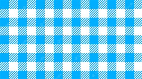 Premium Vector Aesthetic Blue Gingham Tartan Checkers Plaid Checkerboard Texture Background