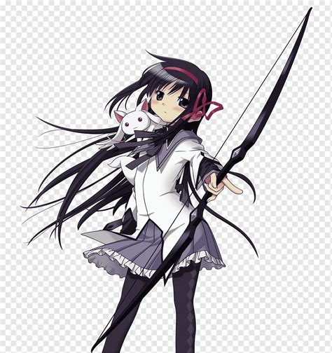 Homura Akemi Sayaka Miki Kyubey Art Costume Maid Black Hair