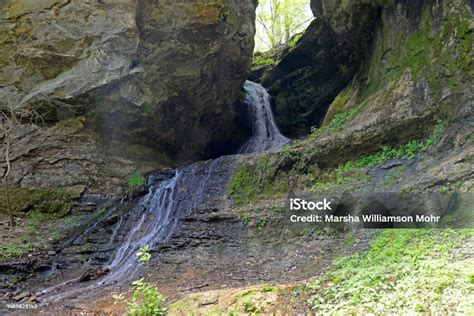 kickapoo falls warren county indiana  stock photo  image