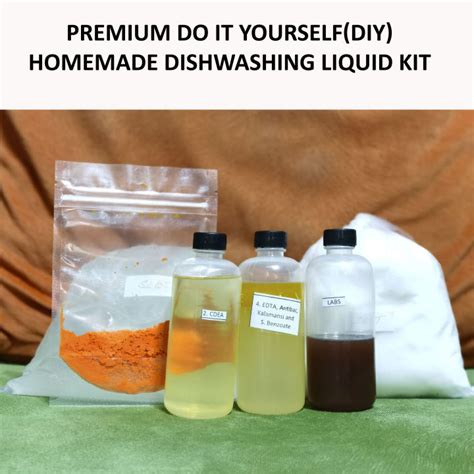 Premium Do It Yourself DIY Dishwashing Liquid Kit Lazada PH