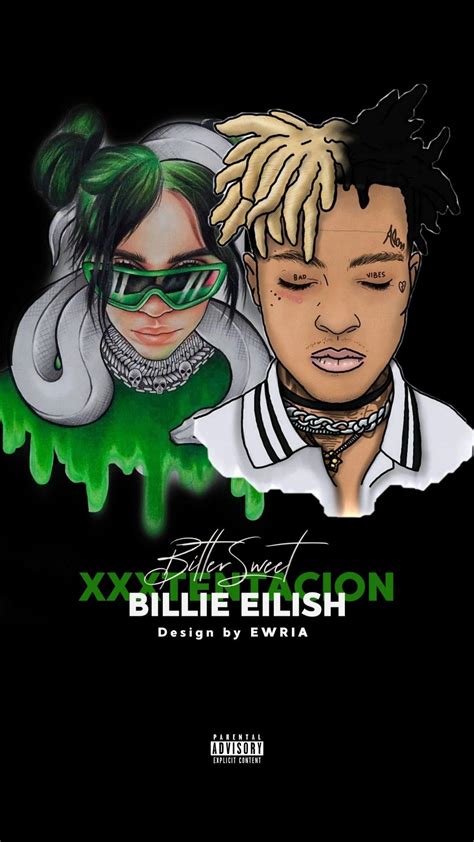 Xxxtentacion Billie Eilish Trippie Redd Travis Scott Scarlxrd