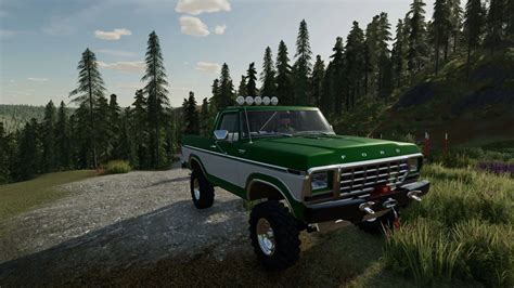 Ford Bronco Custom 1978 V20 Fs22 Mod