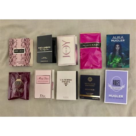 Kit 4 Amostras De Perfumes Originais Importados Flaconete Shopee