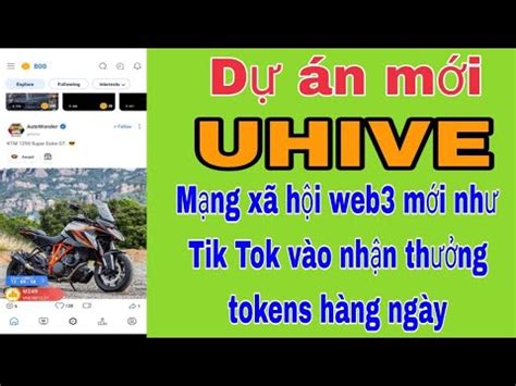 Uhive D N M Ng X H I Web M I Nh Tik Tok V O Nh N Th Ng Tokens