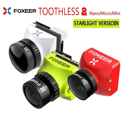 Foxeer Mini Micro Nano Toothless Cmos Tvl Pal Ntsc