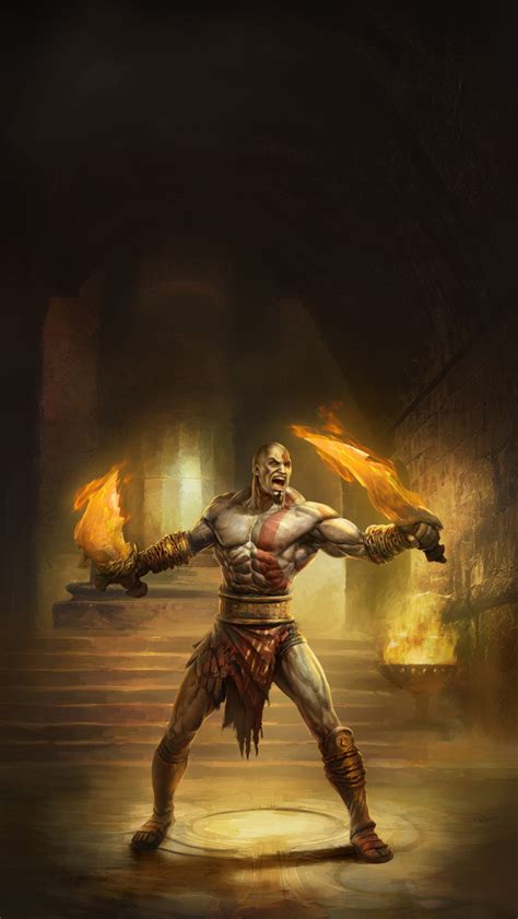 640x1136 Kratos Ghost Of Sparta iPhone 5,5c,5S,SE ,Ipod Touch ,HD 4k ...