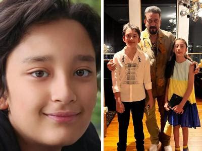 Sanjay Dutt Son Shahraan Dutt Hairstyle Viral Like Her Dad Fans Compare