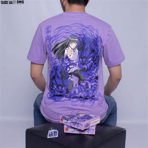 Jual CLOWOR Hyuuga Hinata Gentle Step Twin Lion Fist Anime Naruto Kaos