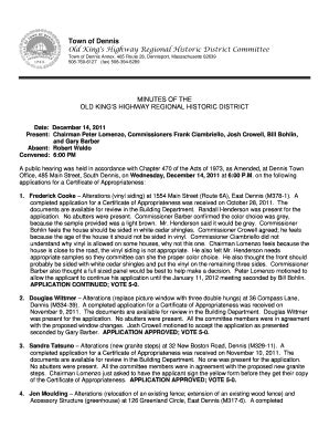 Fillable Online Town Dennis Ma And Gary Barber Town Dennis Ma Fax