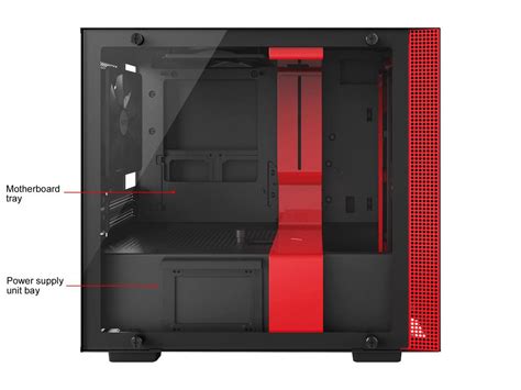 Nzxt H200i Mini Itx Pc Gaming Case Rgb Lighting And Fan Control