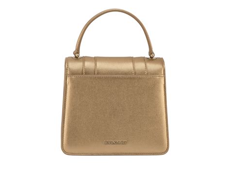 Serpenti Forever Top Handle Calf Leather Bags Bulgari