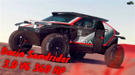 Dacia Sandrider X New Dacia Rally Car For Dakar Youtube