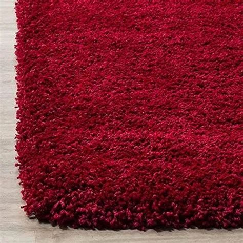 For Home Red Shaggy Floor Carpet At Rs 130 Sq Ft In Ghosia Bazar ID