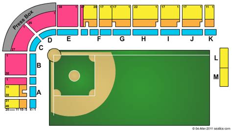 Mercer University Stadium Seating Chart A Visual Reference Of Charts Chart Master