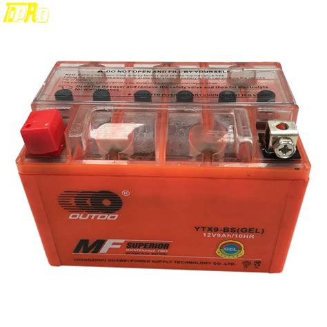 Genuine TDPRO 12v 9A YTX9 BS Motorcycle GEL Battery For Honda CH150