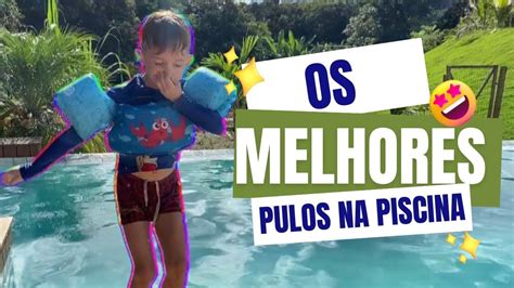 Pulos Na Piscina YouTube