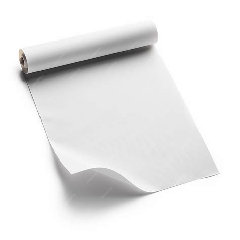 Premium Photo | Blank Drawing Paper Isolated on White Background