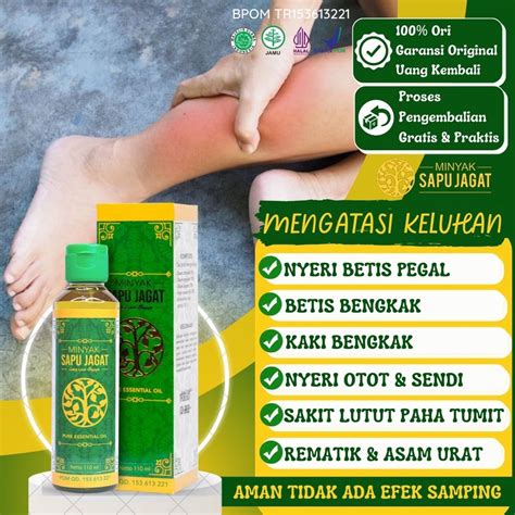 Jual Minyak Sapu Jagat Original Herbal Asli Minyak Oles Obat Nyeri