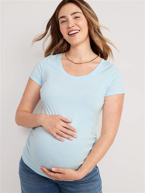 Maternity Everywear Scoop Neck T Shirt Old Navy