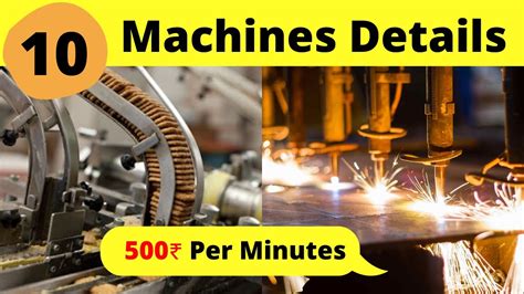 Top Manufacturing Business Ideas In India Manufacturing Machines