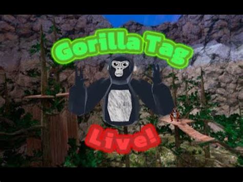 Gorilla Tag Live With Viewers And Minigames Youtube