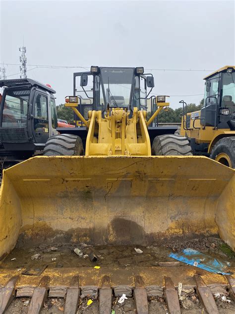 Used 22ton Wheel Loader Komatsu Wa470 Japan Original Second Hand