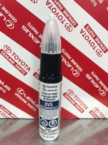 Genuine Toyota Lexus OEM Touch Up Paint Shoreline Blue 00258 008V5 21