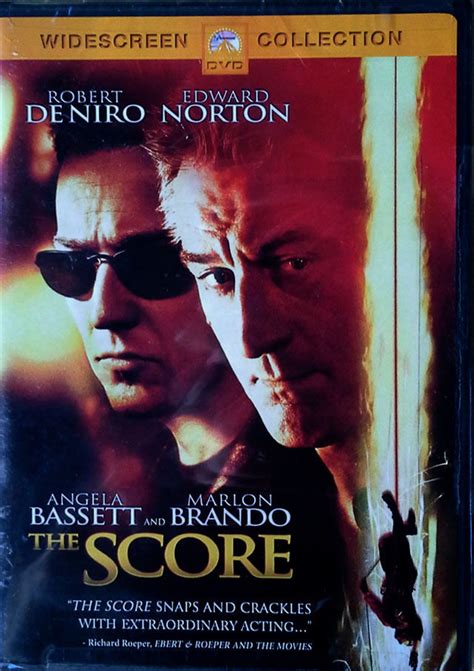 The Score Robert De Niro Marlon Brando Edward Norton Sealed Dvd