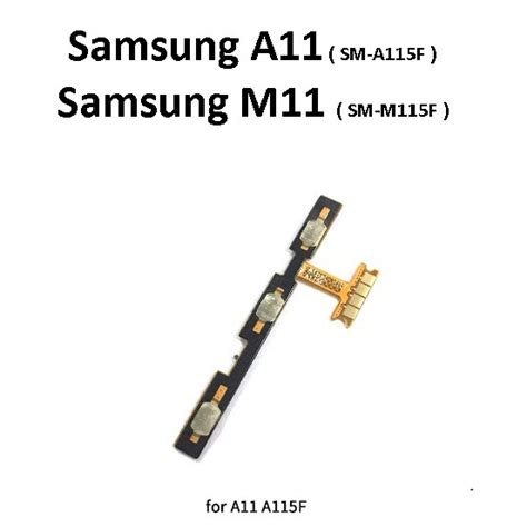 Samsung Galaxy A11 Sm A115f M11 Sm M115f Power On Off Volume Flex Cable Ribbon Repair