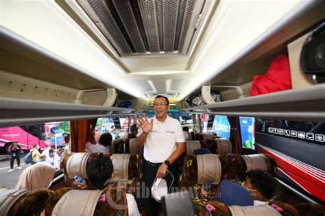 Btn Berangkatkan Pemudik Gratis Dengan Unit Bus Foto