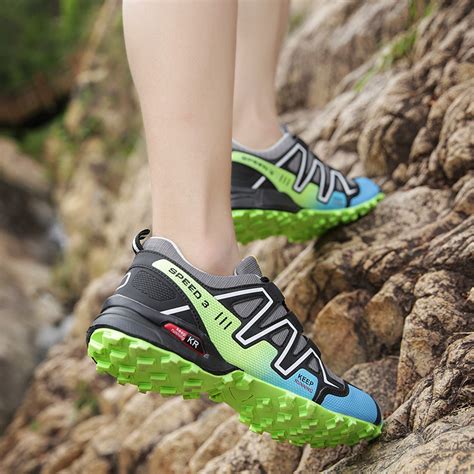 Hiking Shoes Men Outdoor Sport Running Shoes Waterproof Trekking Kasut Hiking Lelaki Shopee