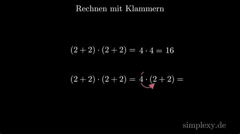 Klammer Aufl Sen H Plus Und Minus Vor Der Klammer