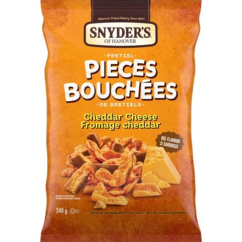 Snyder S Of Hanover Pretzel Pieces Cheddar Cheese