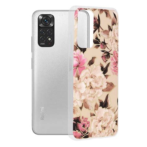 Husa Telefon Pentru Xiaomi Redmi Note 11 Note 11S Marble Series Techsuit Mary Berry Nude