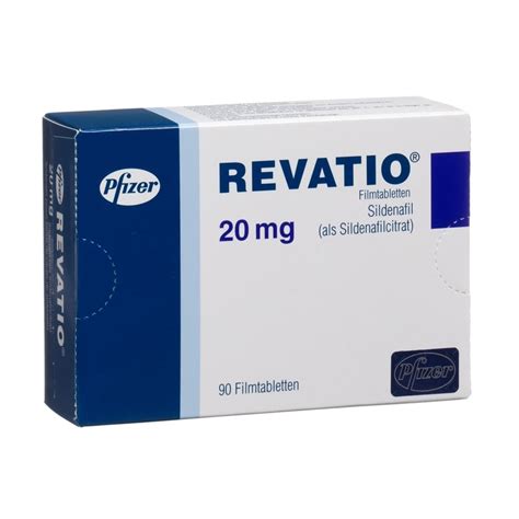 REVATIO Filmtabl 20 Mg Blist 90 Stk Online Bestellen