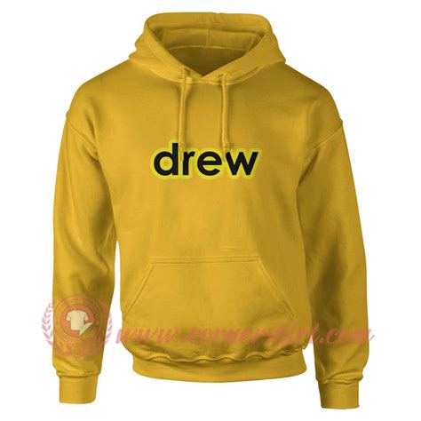 Drew Logo Justin Bieber Hoodie | Justin Bieber Shirt | Cornershirt.com