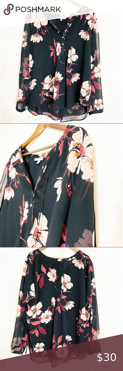 Daniel Rainn Floral Top Size Xxl Floral Tops Clothes Design Daniel Rainn