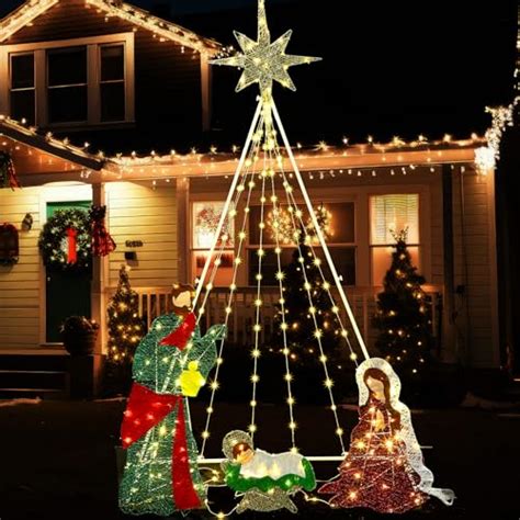 I Tested the Stunning Large Outdoor Lighted Nativity Set and Here's Why ...