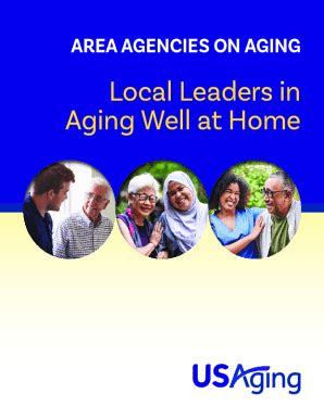 Fillable Online Area Agencies On Aging And Title VI Programs Fax Email