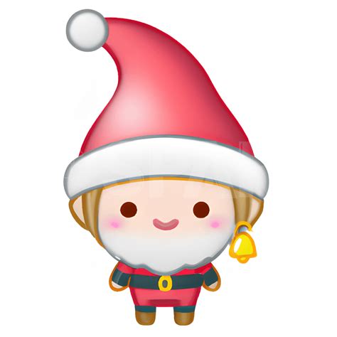 Kawaii Chibi Christmas Gnome Illustration Creative Fabrica