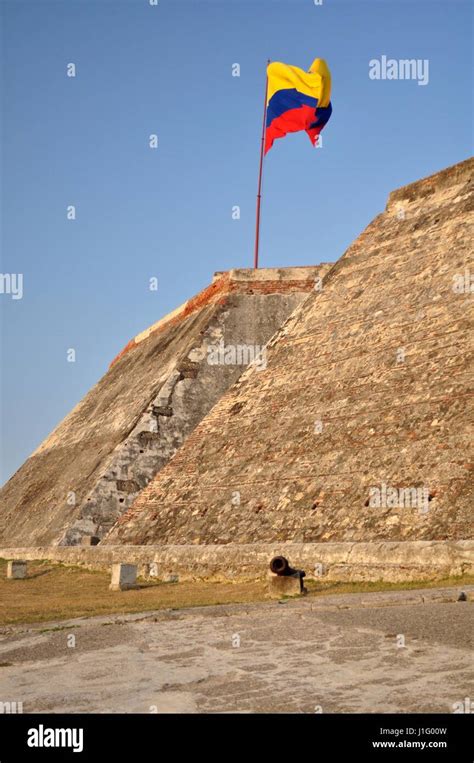 San Felipe De Barajas Castle Cartagena Colombia Stock Photo Alamy