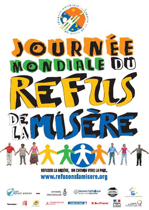 Ce vendredi c est la journée mondiale du refus de la misère