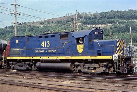 Delaware And Hudson Railroad Alco C420 Diesel Electric Locomotive In