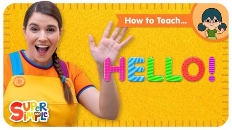 Preschool Teaching Tips: How To Teach The "Hello" Song - YouTube