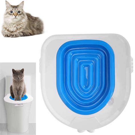 5 peças de ferramenta de treinamento de vaso sanitário para gato de