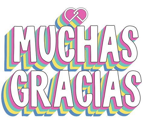 Thanks Gracias Sticker By Daleyza Dalary