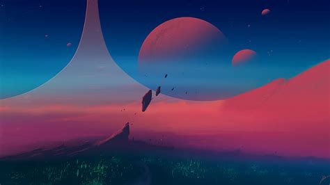 Hd Wallpaper Joeyjazz Ringworld Science Fiction Space Art