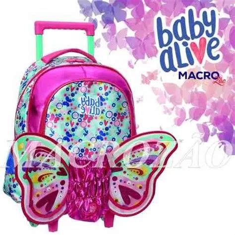 Mochila Carrinho Baby Alive Butterfly G B Frete Gr Tis Frete Gr Tis