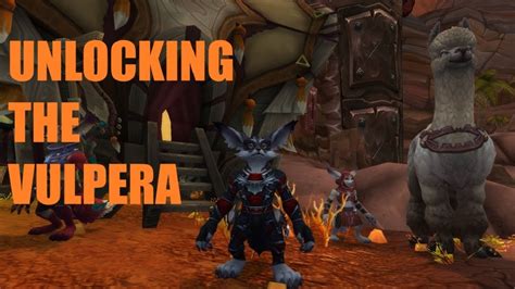 [vulpera] [allied Race] Unlock Questline Youtube