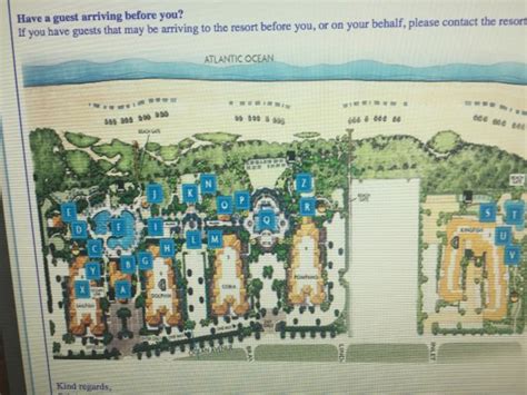 Marriott Grande Ocean Resort Map